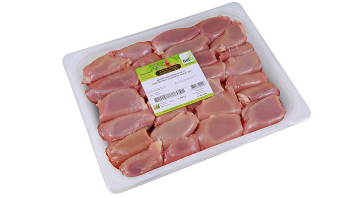 Filet minute poulet bio +- 2 kg - 18,95€/Kg