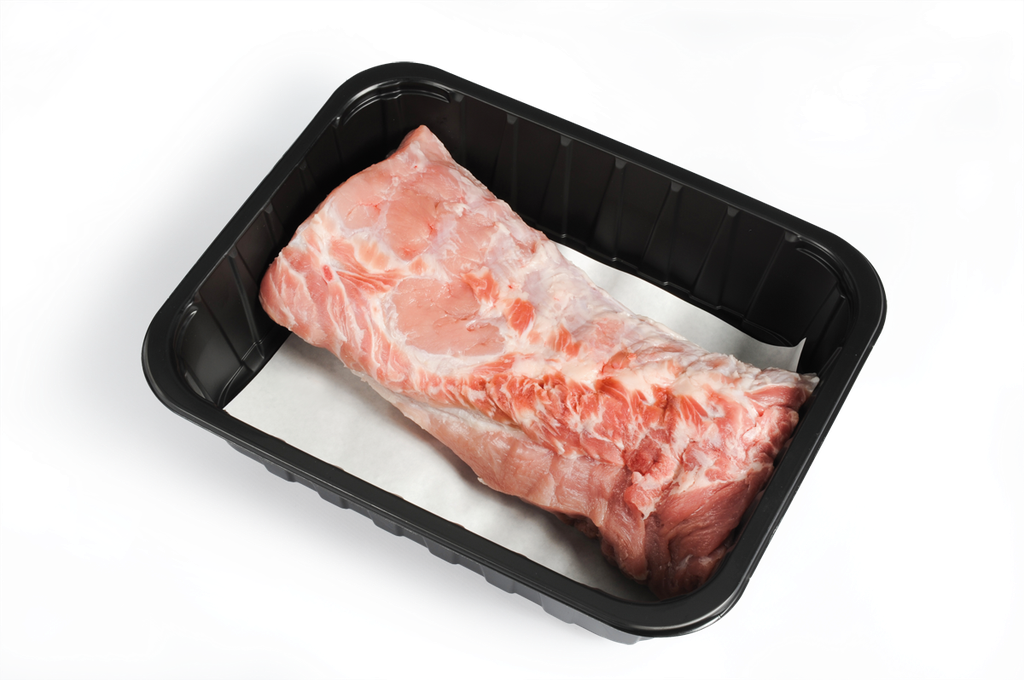 Rôti carré porc BIO +- 1,8 à 2,2 kg - 17,55 € / kg