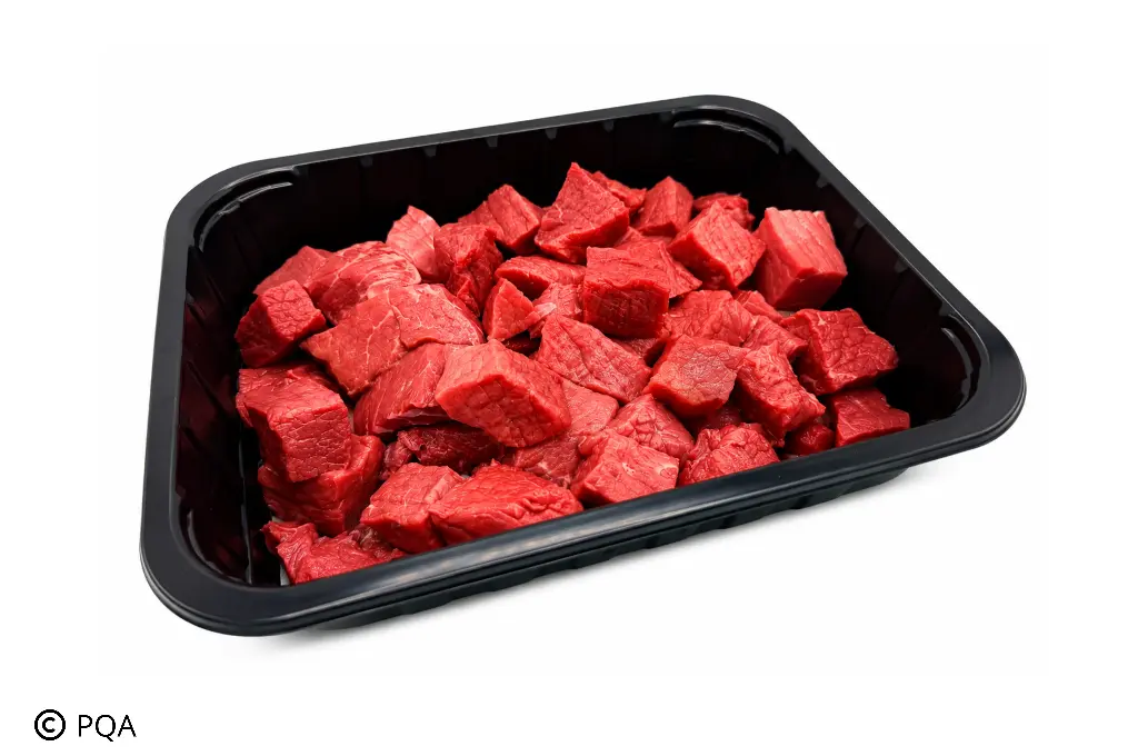 Carbonnades de boeuf bio +- 2 kg - 27,15 € / kg 