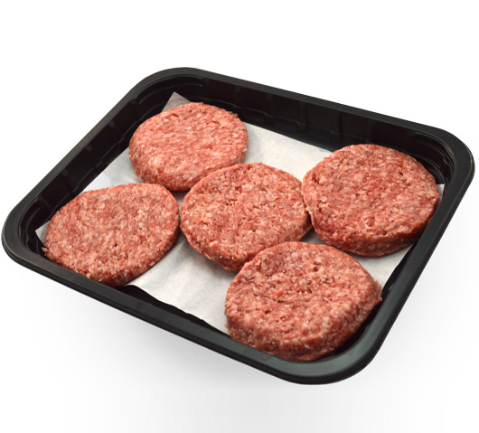 Burger ardennais porc BIO (avec jambon fumé) +- 2 kg-16,85 € / kg