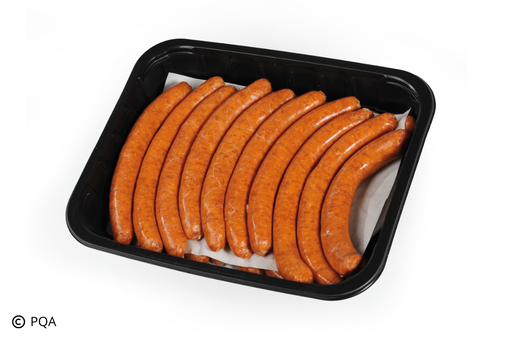 Merguez AGNEAU BIO +- 1.3 kg - 21,45 € / kg 