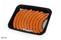 Merguez agneau BIO +- 1.3 kg - 19,85 € / kg