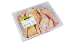 Cuisses de poulet bio +- 2 kg- 13,65 € / kg